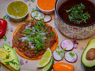 Birria taco