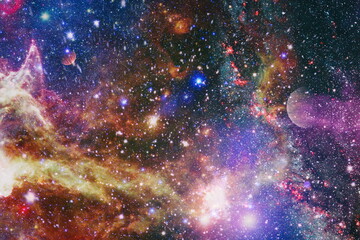 Science fiction fantasy in high resolution ideal for wallpaper. High quality space background....