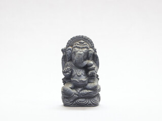 Obraz premium hindu god lord ganesha rock sculpture 
