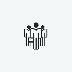 Business people vector icon