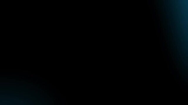 Black background with blue light animated effect.