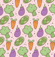 food vegetables pattern