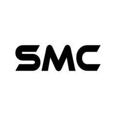 SMC letter logo design with white background in illustrator, vector logo modern alphabet font overlap style. calligraphy designs for logo, Poster, Invitation, ... See More