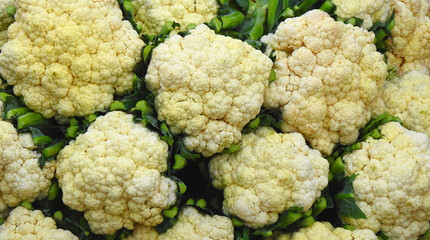 bunch of farm fresh Cauliflower