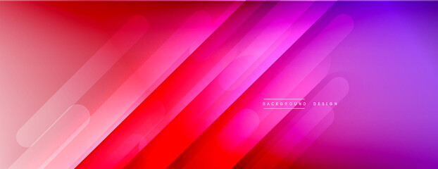 Dynamic lines abstract background. 3D shadow effects and fluid gradients. Modern overlapping forms