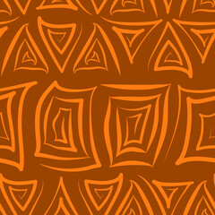 Vector illustration.Seamless background with an ornament. EPS 8