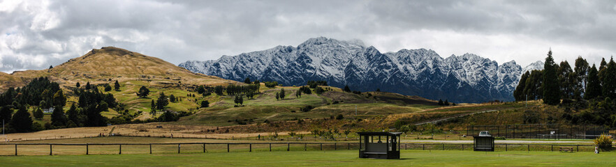 panorama of the mountains