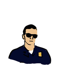 police patrol defender crime fighter hero