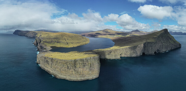 Faroe Islands - Aerial - Animals - Aircraft