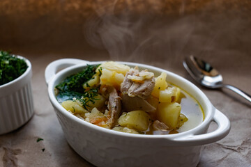 stew with vegetables