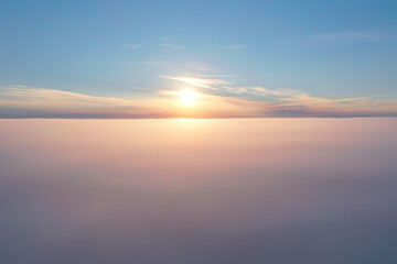 sunrise sky watercolor gradient colors, beautiful abstract nature wallpaper