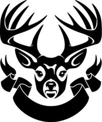 buck deer head