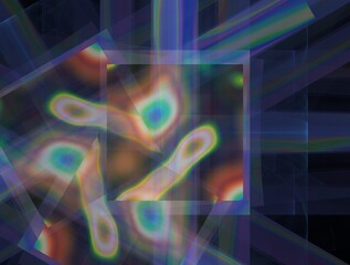 Imaginatory fractal background generated Image