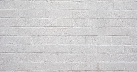 Fototapeta premium wide 4K white brick texture background