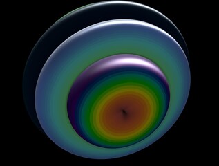 Imaginatory fractal background generated Image