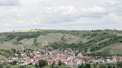 Fototapeta na wymiar landscape with rural view 