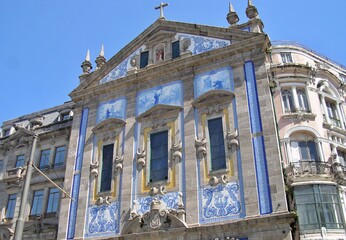 Fototapeta na wymiar Congregados church in Porto - Portugal 