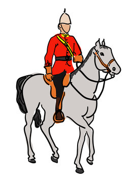 legendary mounted police officer of canada