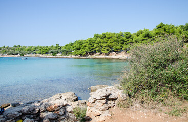 Mittelmeerküste von Kroatien