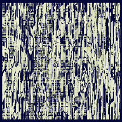 contemporary art modern and trendy chic pattern design in vector for rug, carpet, cover 