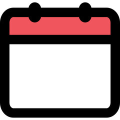 Fototapeta premium calendar icon vector