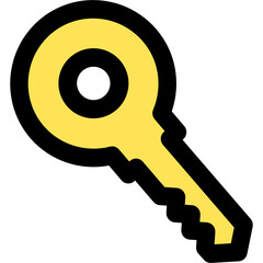 key icon vector