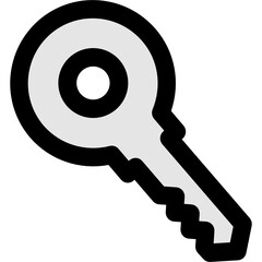 key icon vector