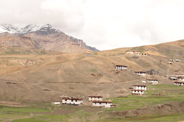 landscape with mountains(SPITI VELLEY)