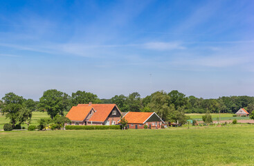 Little farm in the hills near Vasse, Netherlands