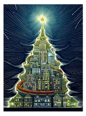 Urban Christmas Tree