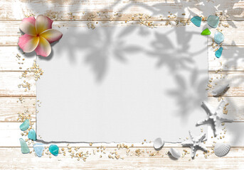 framework for photo or congratulation