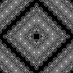 Design seamless decorative lacy pattern