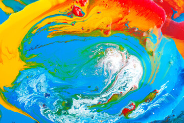 Abstract color art background multicolored paint colorful texture