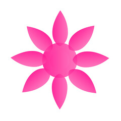 Beatiful flower logo