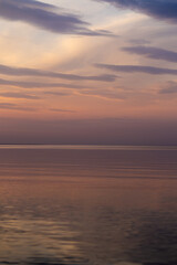 Obraz premium sunset sky with beautiful colors