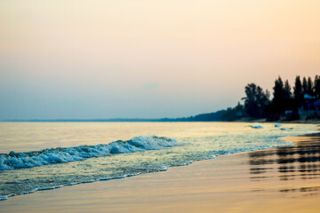 Obraz premium sunrise on the beach