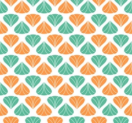 Yellow and blue diagonal striped abstract floral pattern design