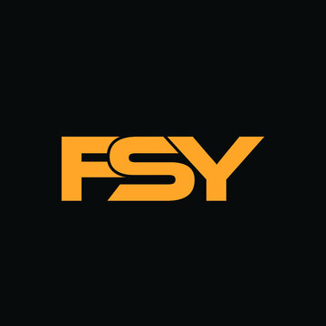 fsy letter logo design 