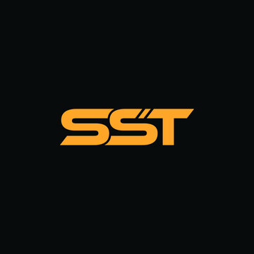 SST letter logo design 