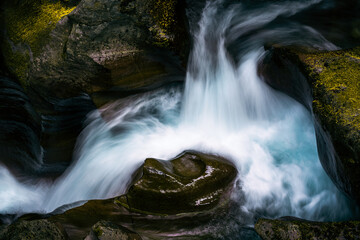 Waterfall on the Rocks