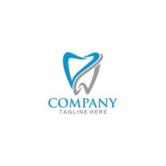 dentistry logo design template