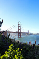 Golden gate bridge in San Francisco