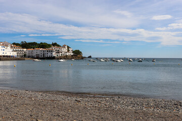 Espagne - Costa Brava - Cadaques - Vue sur le port de plaisance