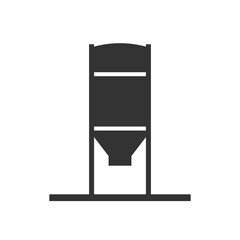 Granary Icon. Vector