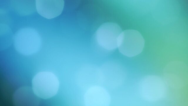 Defocused blue bokeh abstract background. soft dreamy effect.