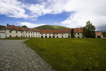 Fototapeta na wymiar Cistercian monastery Osek in the Usti nad Labem region