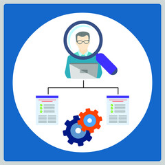 Vector illustration for Work Methods EPS10