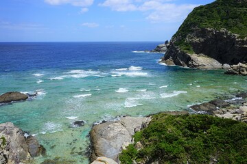 Chishi observation deck in Zamami island, Okinawa, Japan - 日本 沖縄 座間味島 チシ展望台