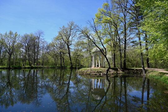 Schlosspark L&uuml;tzschena bei Leipzig