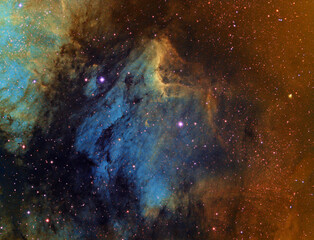 the Pelican Nebula IC5070 in cygnus